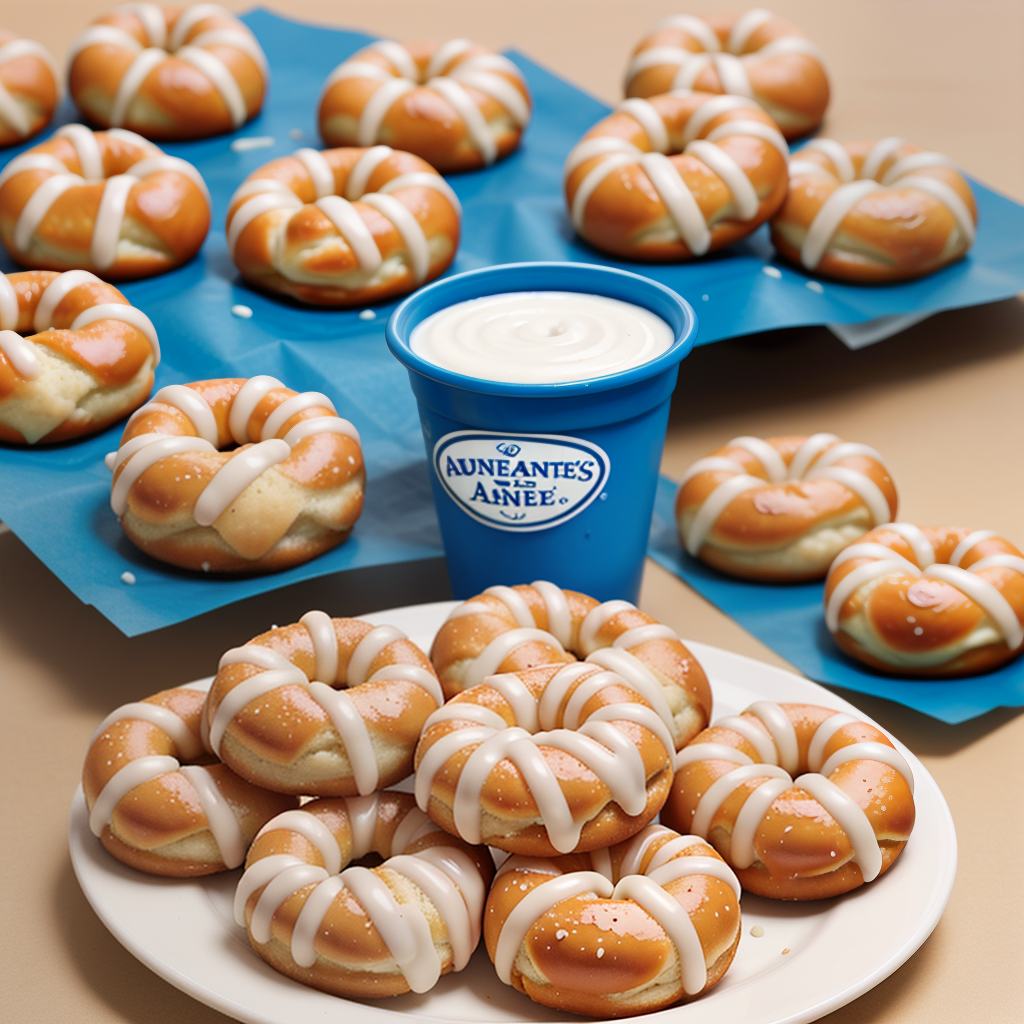 auntie anne's pretzel bites calories