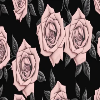 aesthetic black rose wallpaper