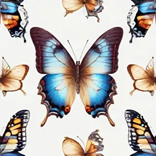 butterfly with transparent background