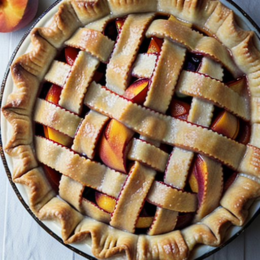 peach pie canned peaches recipe