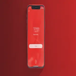red lockscreen