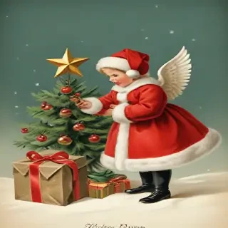 printable vintage christmas images