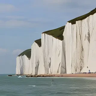 white cliffs of dover
