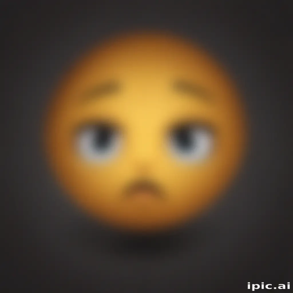 sad face emoji png