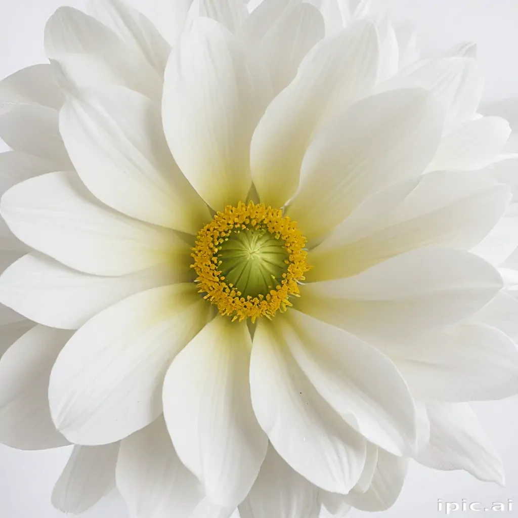 background white flower