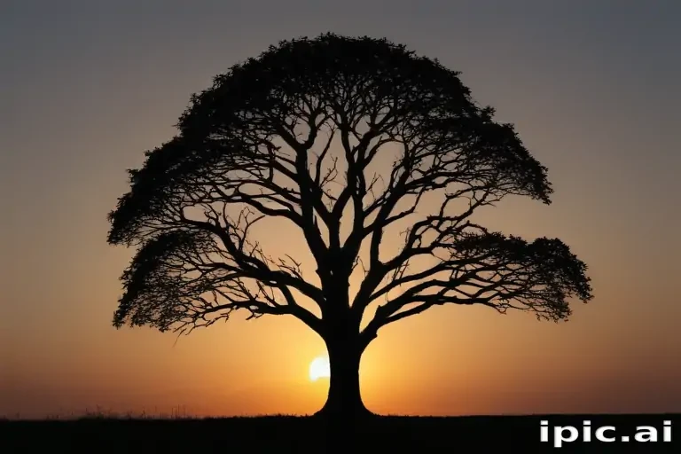 tree silhouette png