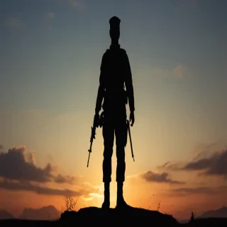 soldier silhouette