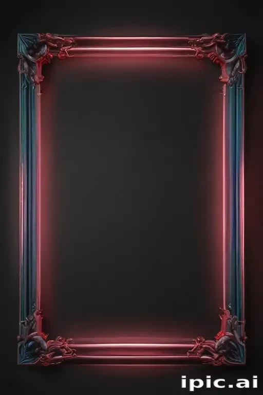 neon frame png