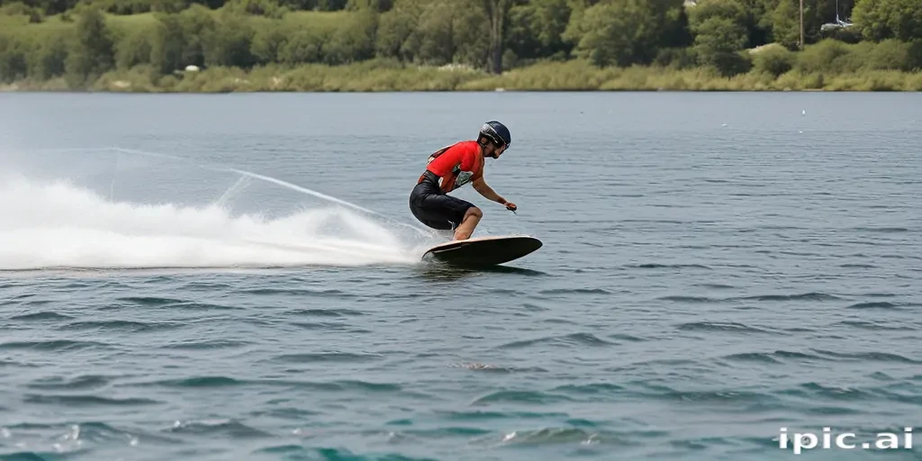 water skiing