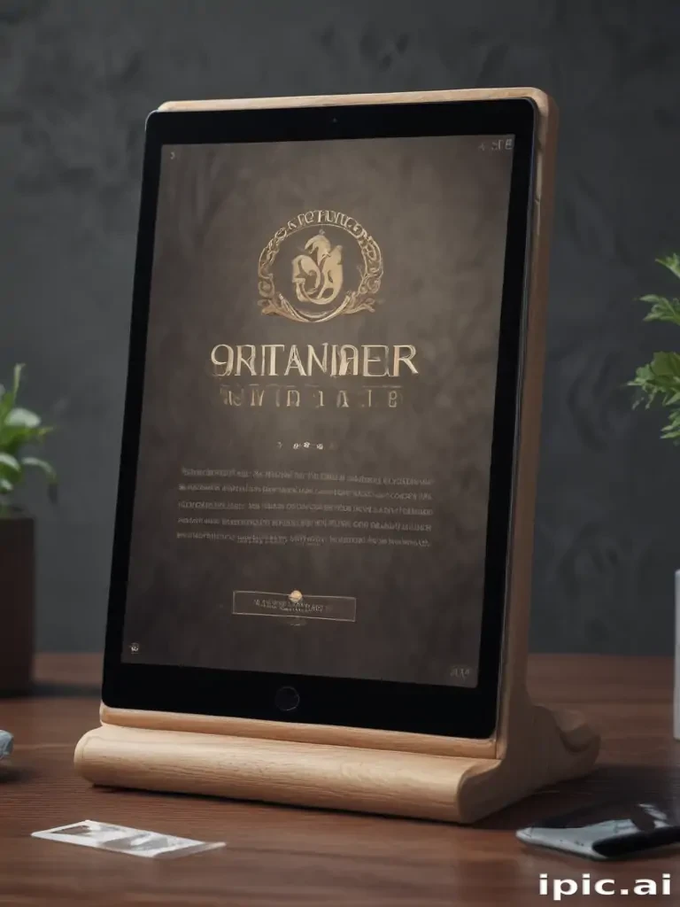 tablet mockup