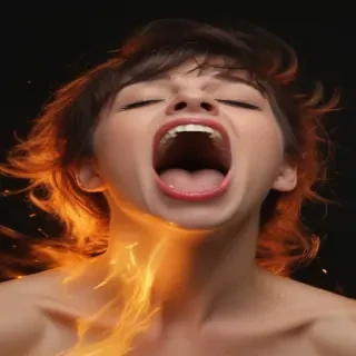 screaming background