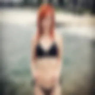 jen ledger bikini