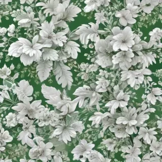 green and white background