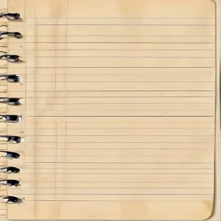 notebook page background