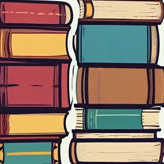 stack of books clipart