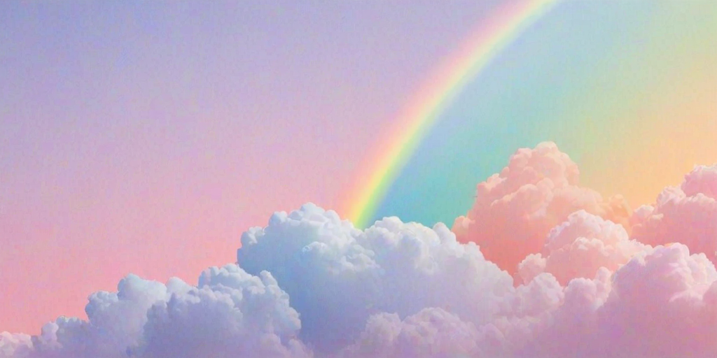 rainbow pastel wallpaper