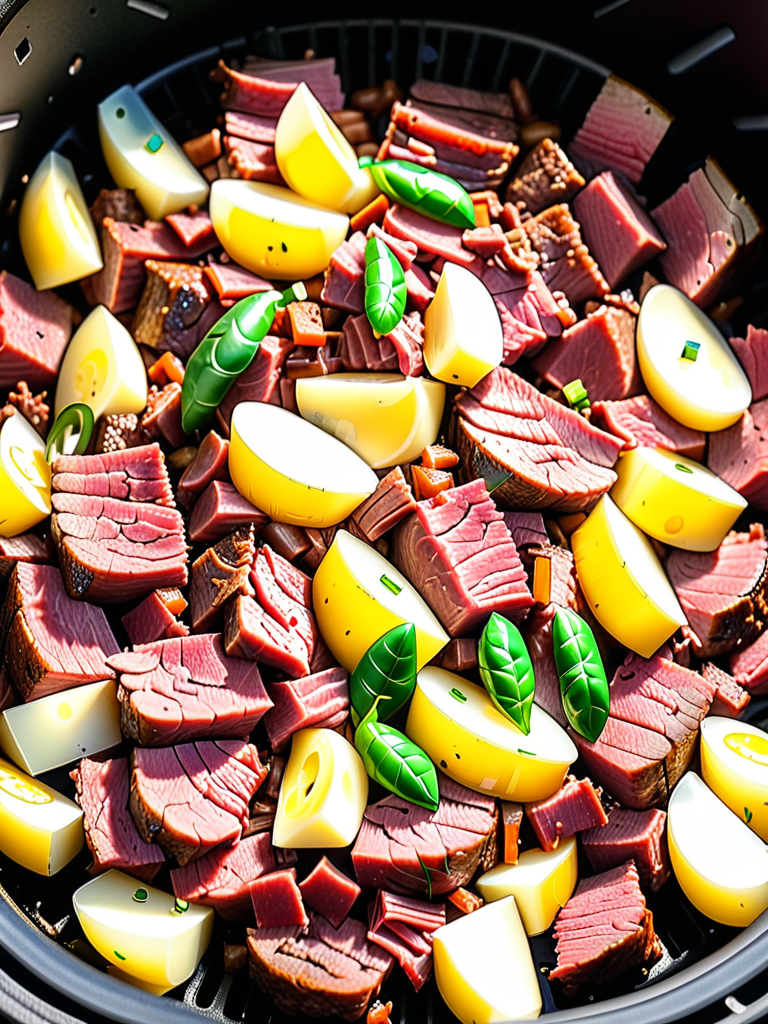 air fryer corned beef hash