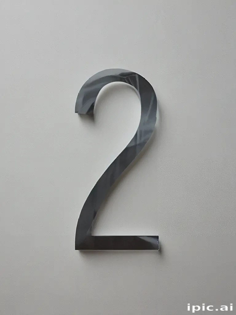transparent numbers