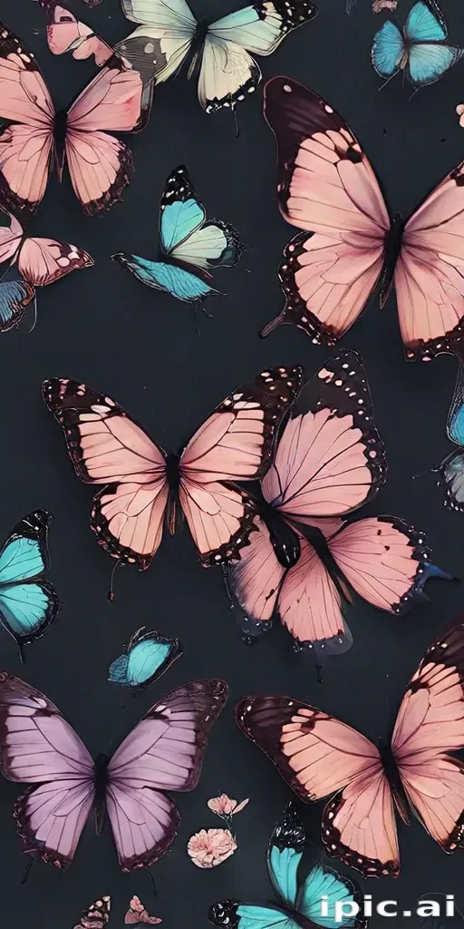 aesthetic wallpaper butterfly