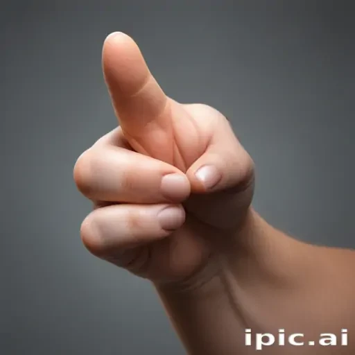 pointing finger png