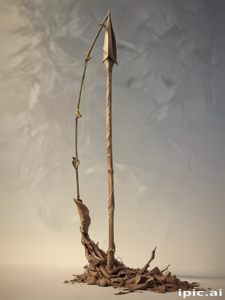 drawn arrow