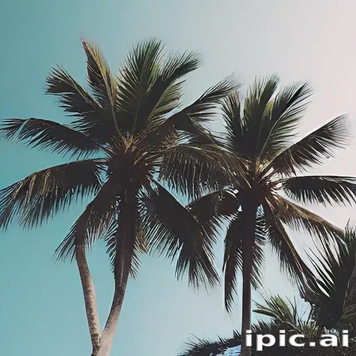 aesthetic palm tree wallpaper