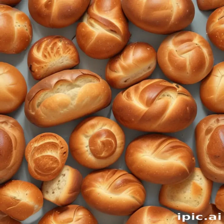 bread in cartoon