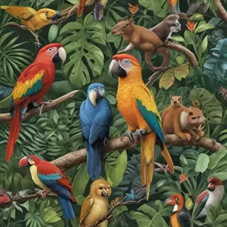 rainforest animals