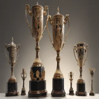 trophy drawing