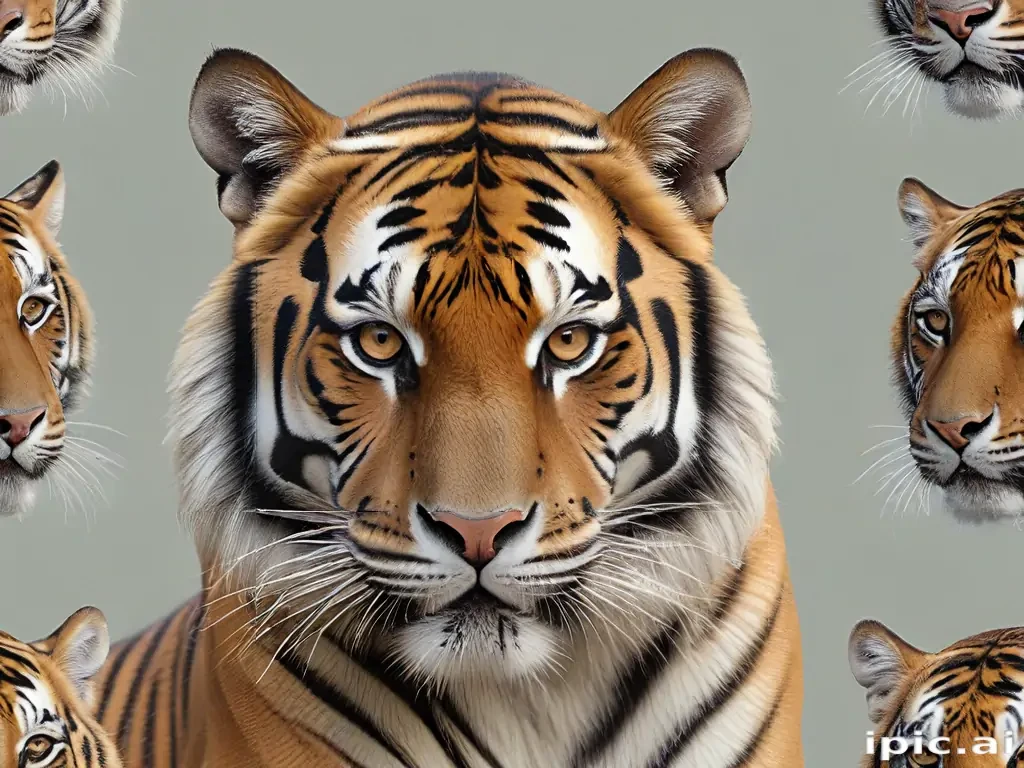 tiger transparent