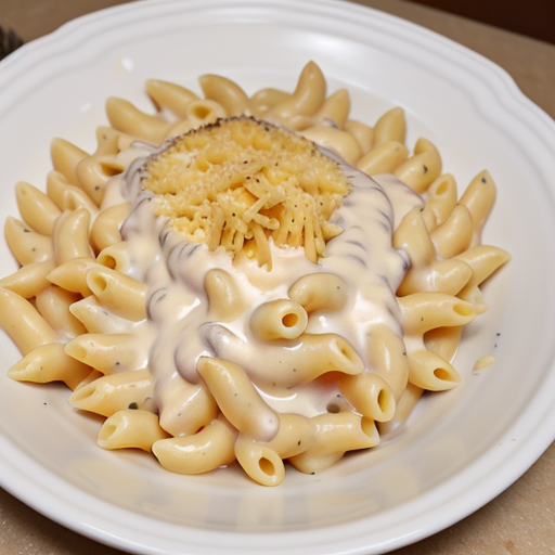 mac and cheese with alfredo sauce