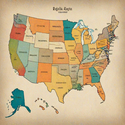 states map