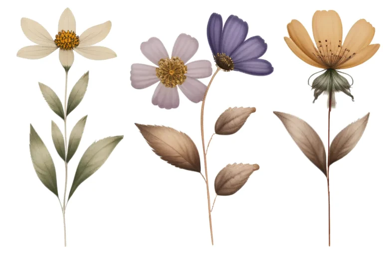 pressed flower png
