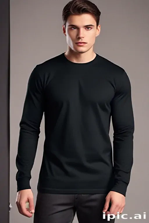 black mockup shirt