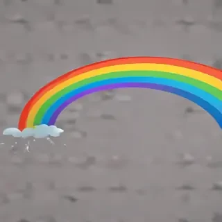 rainbow transparent background