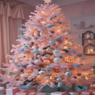 pastel aesthetic christmas wallpaper