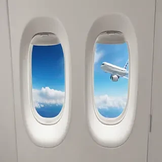 airplane window png