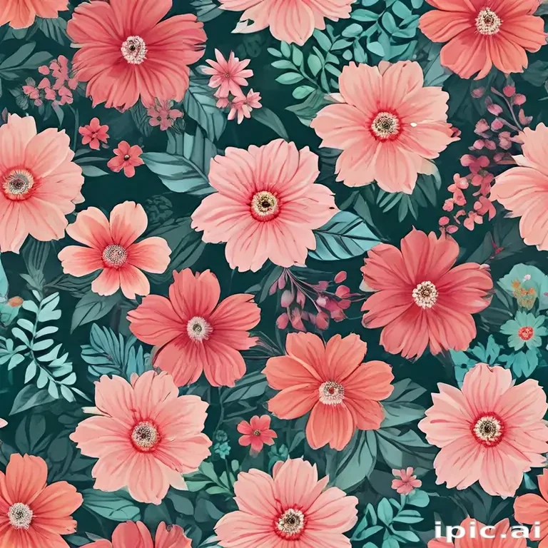 floral computer background