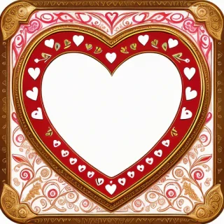 heart border png
