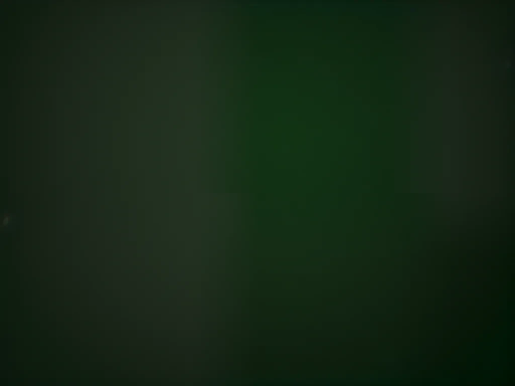 dark green background
