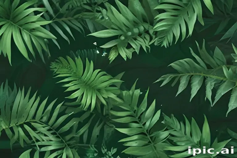 green aesthetic background