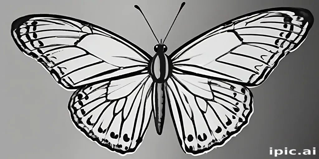 butterfly png outline