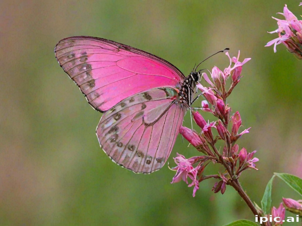 pink buterfly