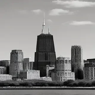 chicago skyline png