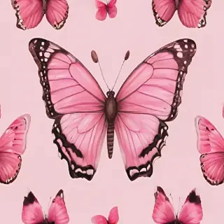 butterfly pink
