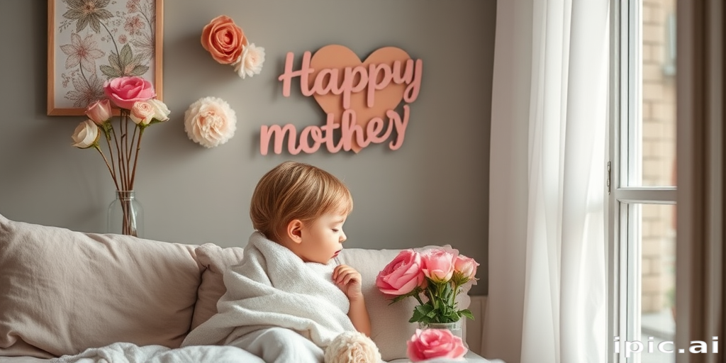 happy mothers day aesthetic