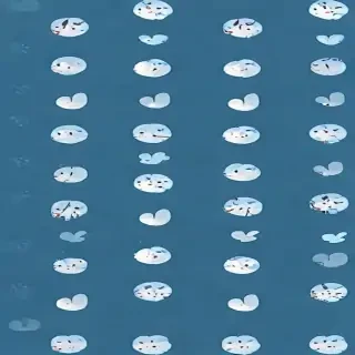 blue cute background