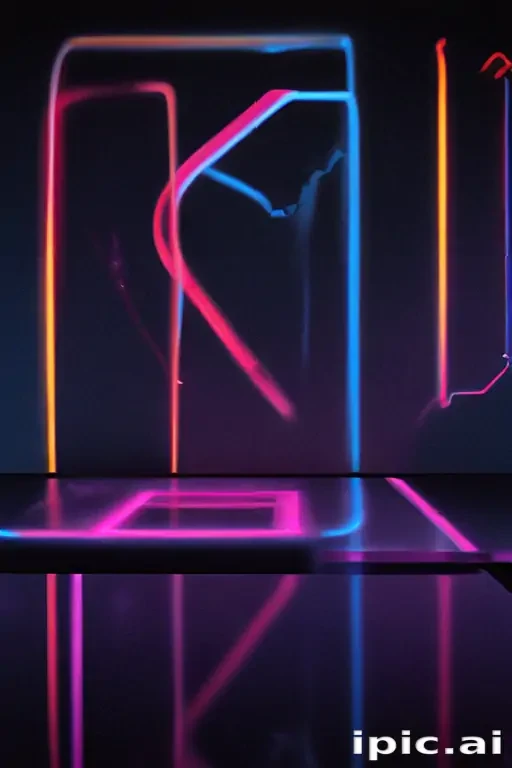 iphone neon wallpaper