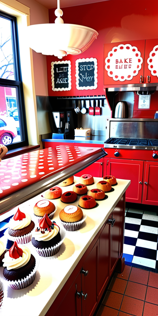 little red kitchen bake shop