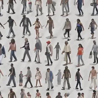people walking png